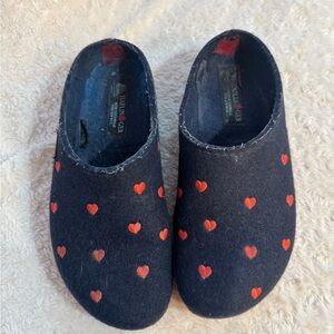 Haflinger Black and Red Heart Mules
